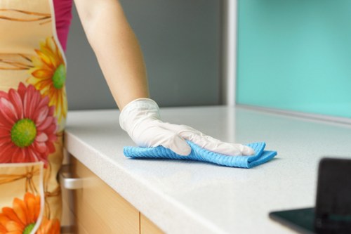 Fresh and organized interior cleaned by a Bromley cleaning service