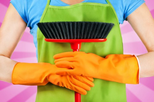 Professional post-construction cleaning in a Bromley property