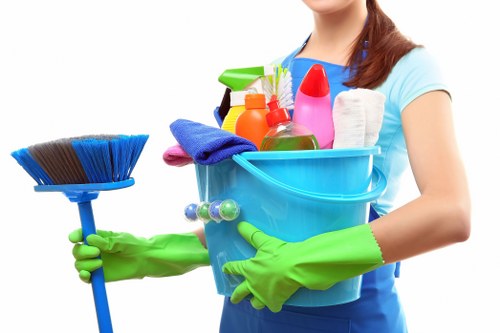 Fresh kitchen appliance after oven cleaning service