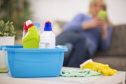 Weekly home cleaning schedule for Bromley households