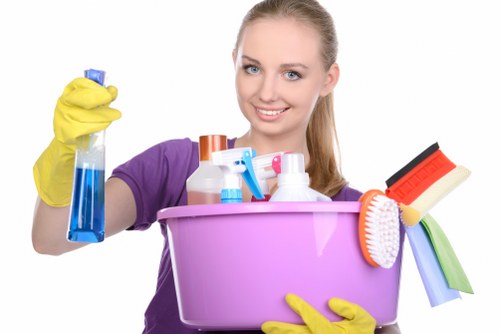 Bathroom cleaning as part of move-out cleaning in Bromley