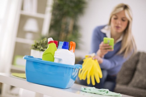 Deep carpet cleaning equipment used in Bromley property